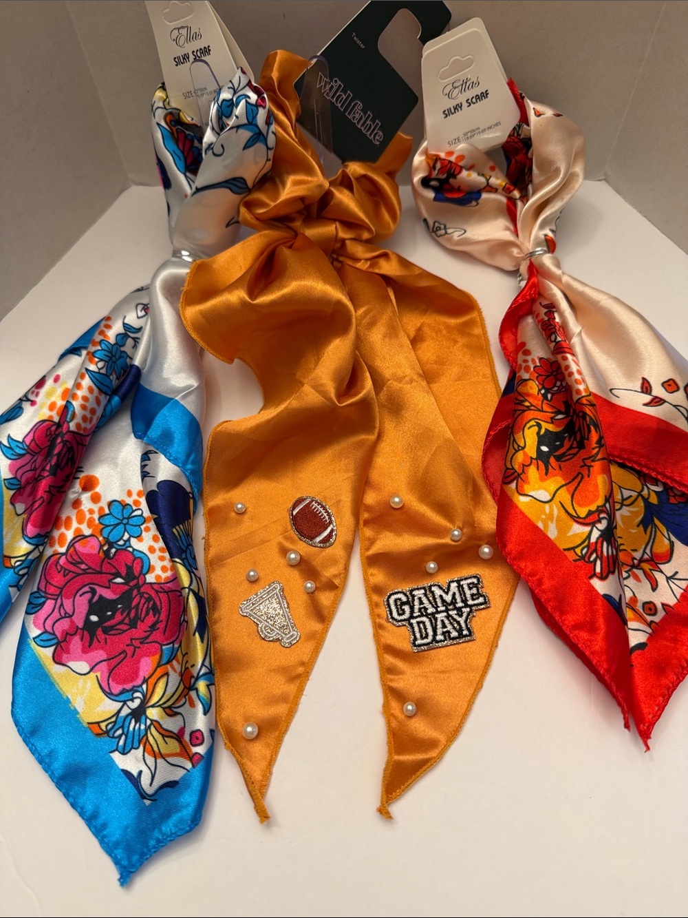 💰 Set of 4 Hair Scarves